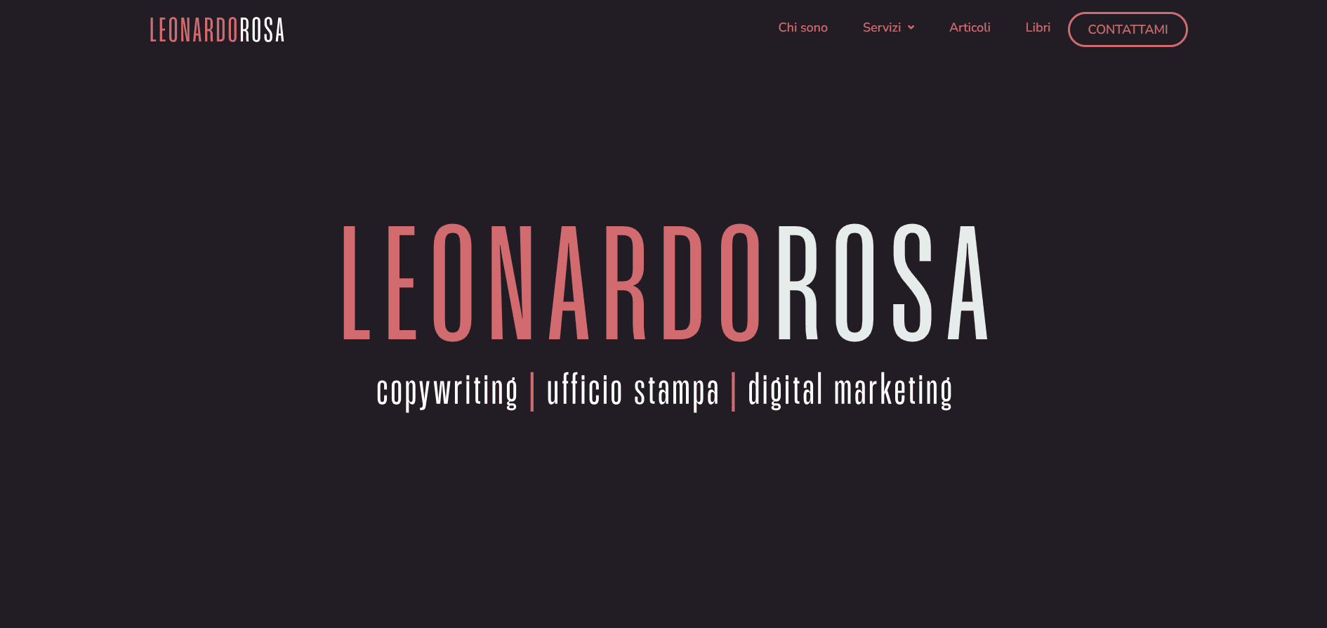 Sito web Leonardo Rosa mentalista